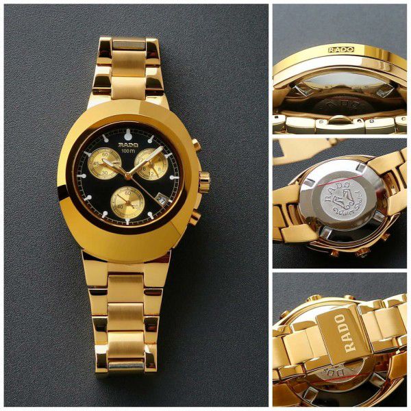 Rad_o Chronograph Golden Men's watch
