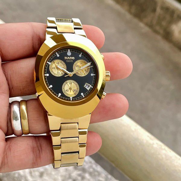 Rad_o Chronograph Golden Men's watch