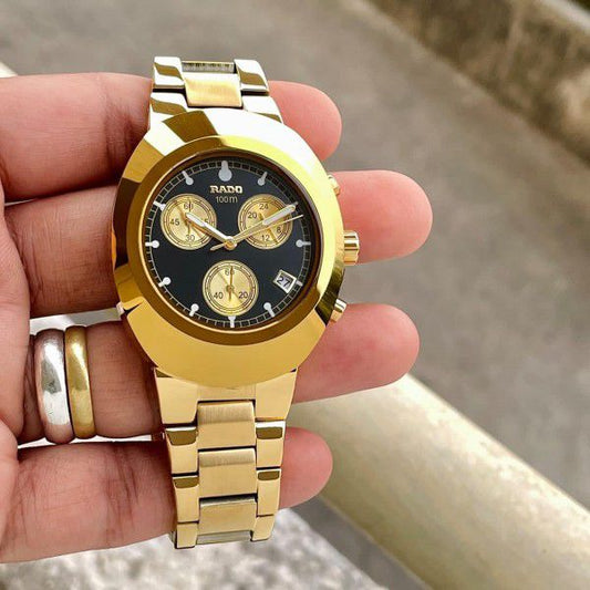 Rad_o Chronograph Golden Men's watch