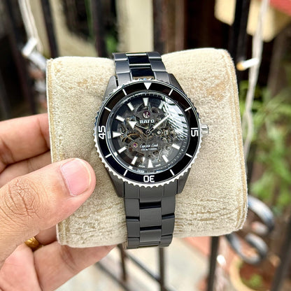 Rad_o Skeleton Automatic Black Watch 6534