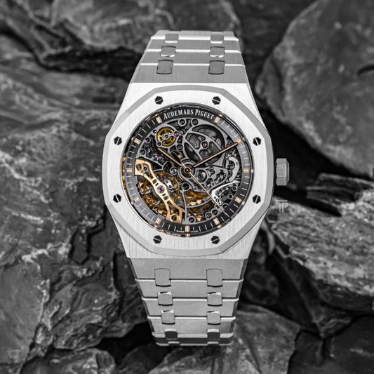 Audmars Piguet Royal Oak Skeleton Automatic Steel-Grey