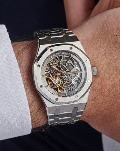 Audmars Piguet Royal Oak Skeleton Automatic Steel-Grey