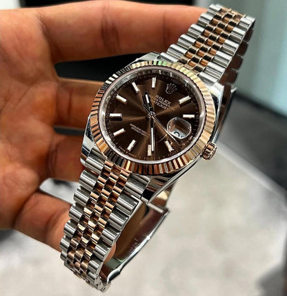 Ro_lex Oyster perpetual Date Just Swift Movement