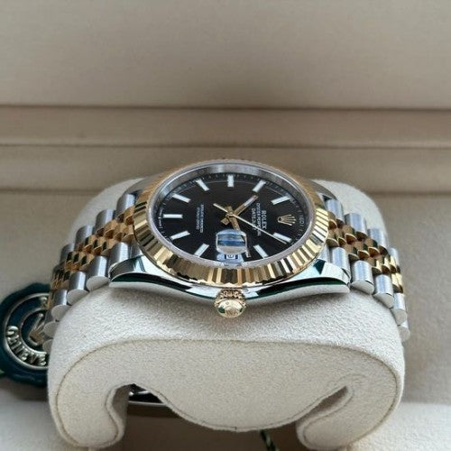 Rolx Oyster Perpetual Date Just TT Black watch
