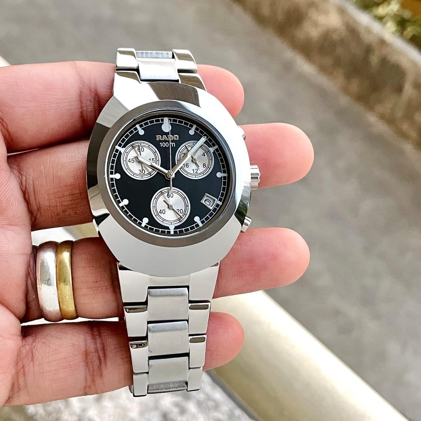 Ra_do 100M Chronograph AAA-QUALITY Black