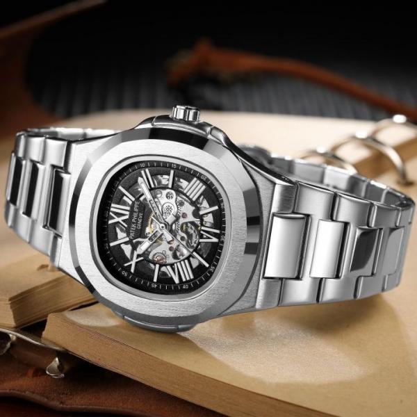 Patek_Philippe_Nautilus Automatic Silver