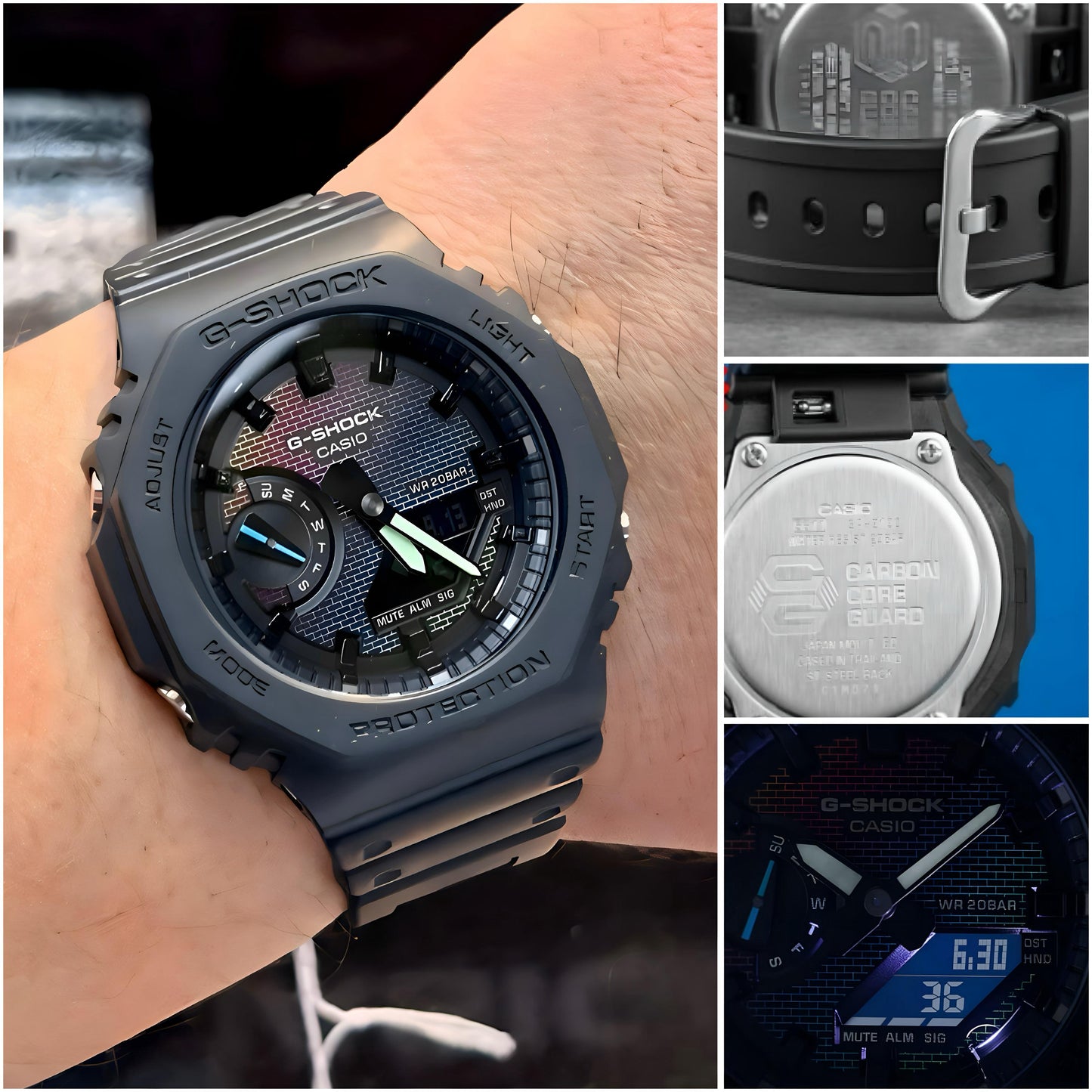 G-Shock Casio GA2100RW-1A All Working Watch